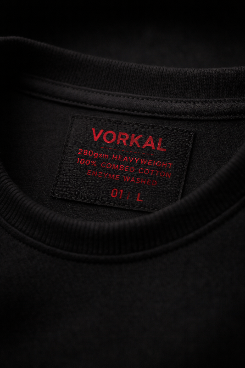 Heavyweight T-shirt (Black)
